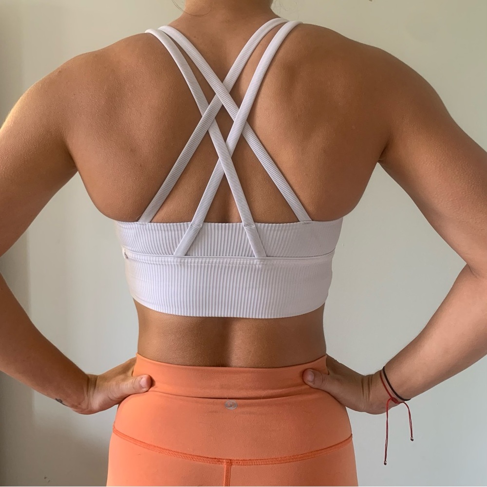 Lululemon Energy Longline Ribbed bra size 4